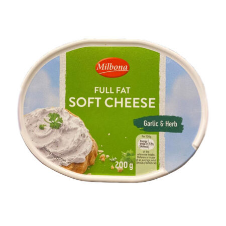 Cheese Full Fat Soft Herb Garlic 200 g