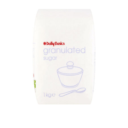 Sugar Granulated Daily Basics 1 kg.