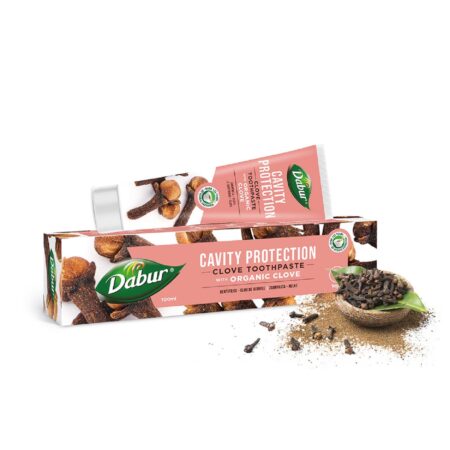 Toothpaste Cavity Protection Organic Clove Dabur 100 g.