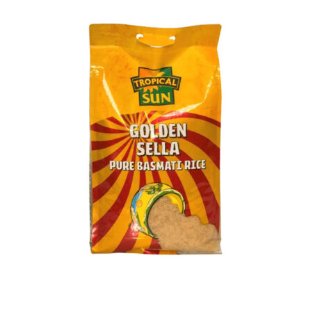 Basmati Rice Golden Sella Tropical Sun 5 kg.