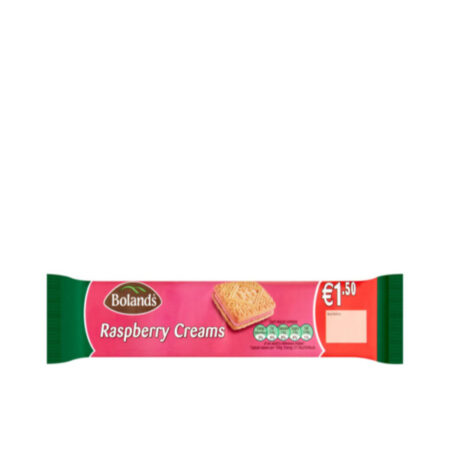 Biscuits Raspberry Creams Bolands 150 g.