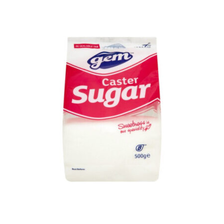 Caster Sugar Gem 500 g.
