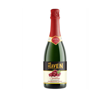 Champagne Red Grape Sparkling Heaven Non-Alcoholic 100% 750 ml.