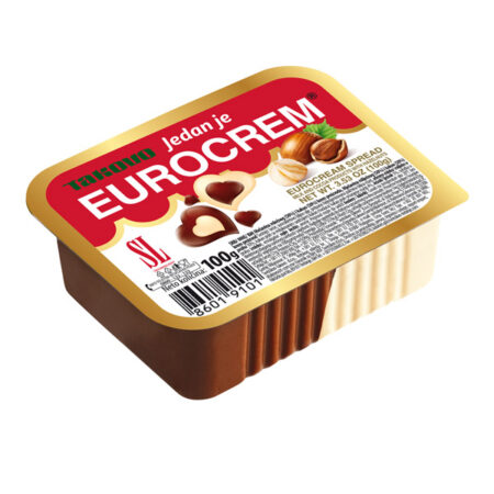 Chocolate Euro Cream Spread Milk/Cocoa/Hazelnut 100 g.