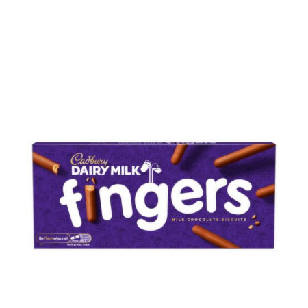 Chocolate Fingers Dairy Milk Cadbury 114 g.