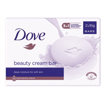 Dove Soap Cream Bar Beauty 2x90 g