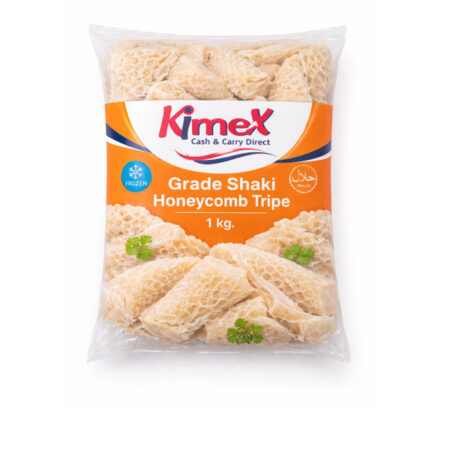 Grade Shaki Honeycomb Tripe 1 kg. Kimex/Frozen/Halal