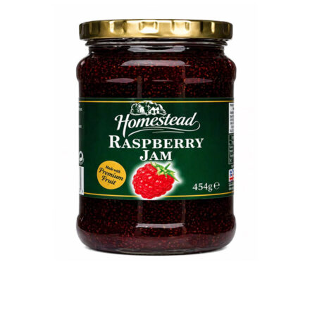 Jam Raspberry Homestead 430 g./Gluten Free