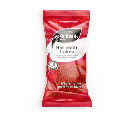 Hot Chillie Flakes Greenfields 75 g.