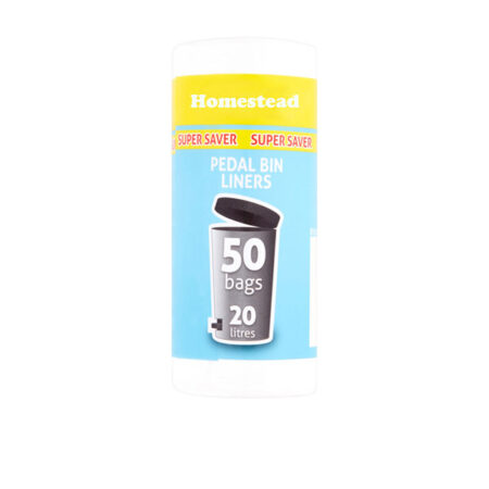 Pedal Bin Liners Homestead 20 l./50 Bags.
