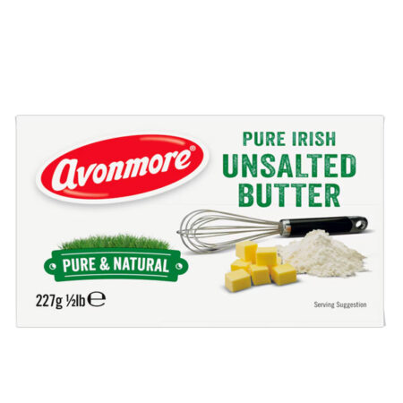 Pure Irish Unsalted Butter Avanmore 227 g.