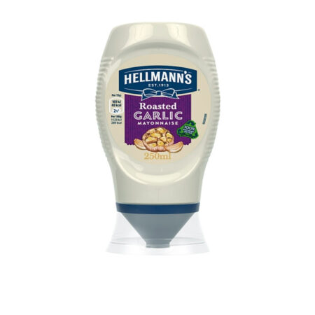 Sauce Roasted Garlic Mayonnaise Hellmann's 250 ml.