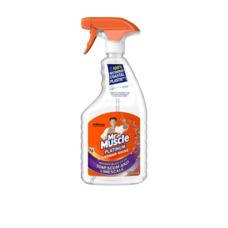 Spray Shower Shine Platinum Mr. Muscle 750 ml.