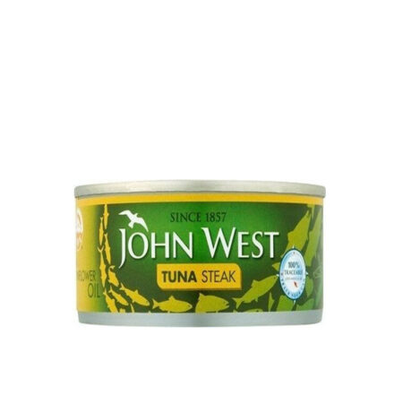 Tuna Steak in Sunflower Oil John West 160 g.