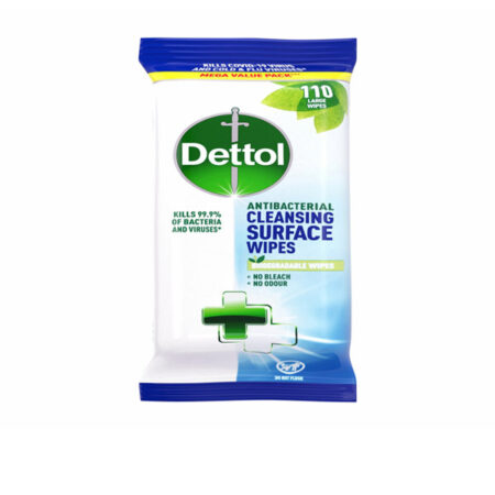 Wipes Antibacterial Suraface Clean Dettol 110 pcs.