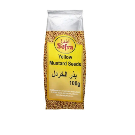 Yellow Mustard Seeds Sofra 100 g.