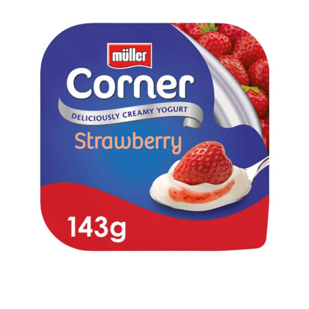 Yogurt Muller Corner Strawberry 136 g.