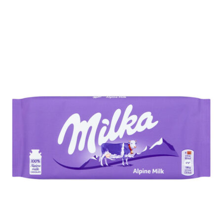 Chocolate Bar Alpine Milk Milka 90 g.