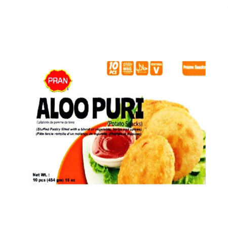 Aloo Puri Lentil Snacks 10 pcs. Pran 454 g. /Frozen