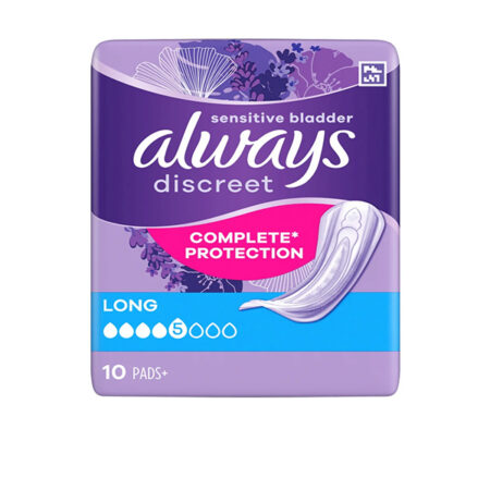 Liners Always discreet 5 Long 10 pads