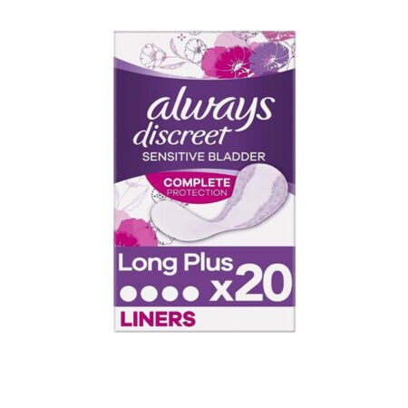 Liners Always Discreet Liners Long Plus 20 Pads