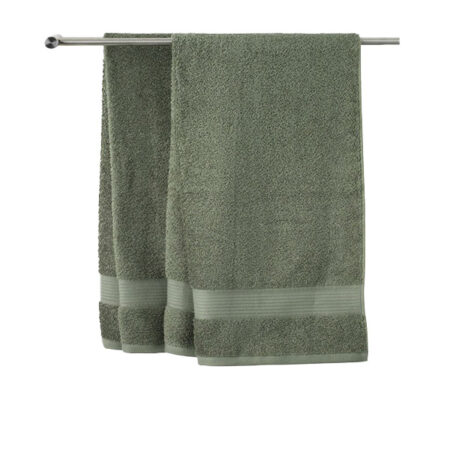 Bath Towel Karl 70×140 Army Green (1 pcs)