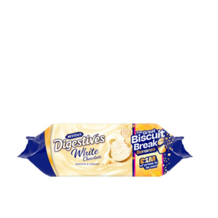 Biscuit Digestives White Chocolate McVities 232 g.