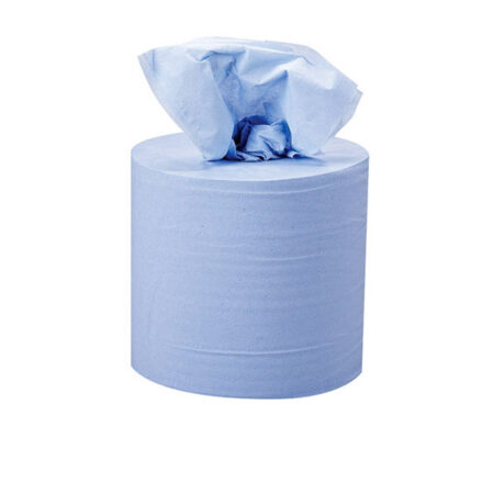 Blue Centrefeed Paper Rolls 2 Ply 100mx17.5 cm