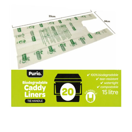 Biodegradable Caddy Liners 20x15 l.