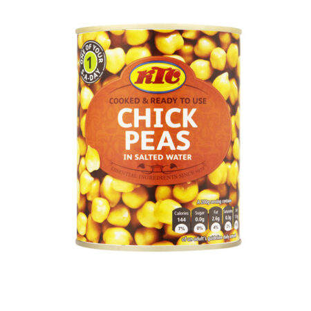 Chick Peas In Salted Water Ktc 400 g.