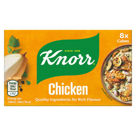 Knorr Seasoning Stock Cubes Chicken 8 pcs. 80 g.
