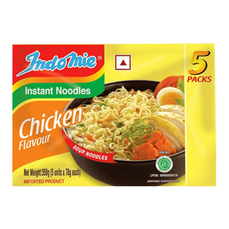 Indomie Noodles Chicken Pack 5 x 70 g.