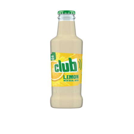 Sparkling Drink Club Lemon Glass Bottle 200 g.