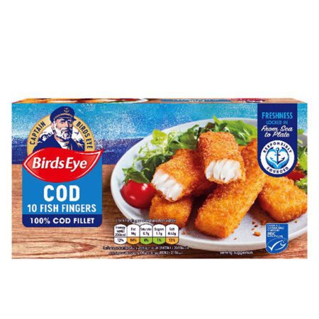 Fish Fingers 10 Cod 300 g. /Frozen