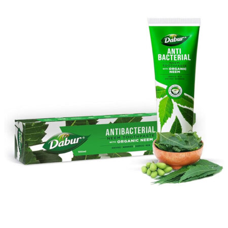 Toothpaste Antibacterial Organic Neem Dabur 100 g.