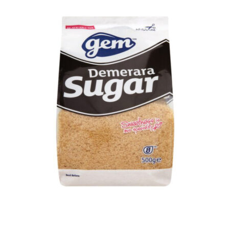 Sugar Brown Demerara Gem 500 g.