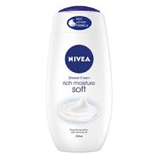 Shower Cream Soft Nivea 250 ml.