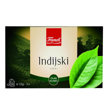 Black Indian Tea Franck 20 bags.