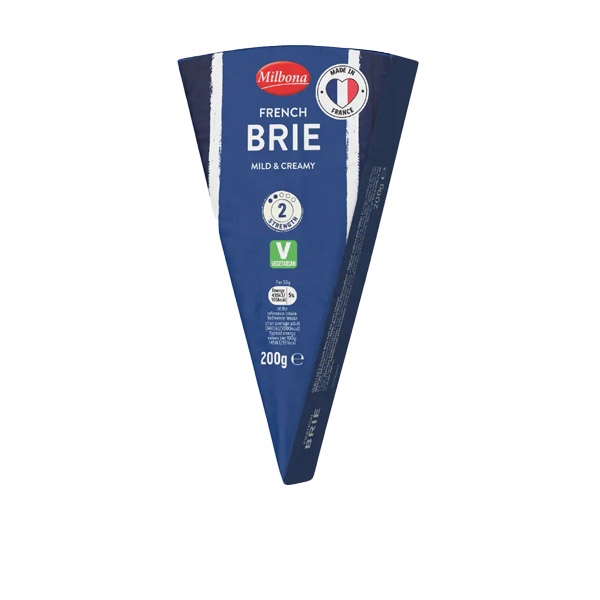 French Brie Mild/Creamy Milbona 200 g.
