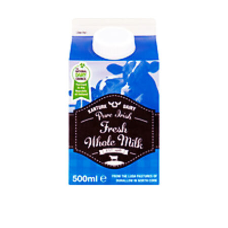 Fresh Whole Full Fat Milk 500 ml.