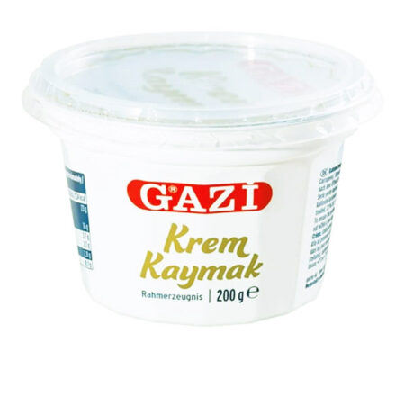 Cow Creamy Dairy Cream Krem Kaymak Gazi 23% 200 g.