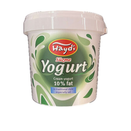 Yogurt Natural Haydi 10 % Fat 1 kg.