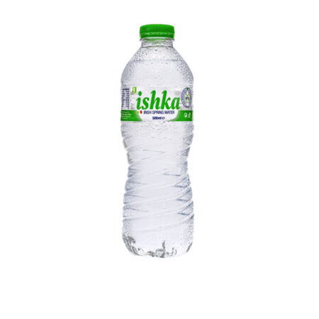Sparkling Water Ishka 500 ml. "Including 0.15 c Deposit"