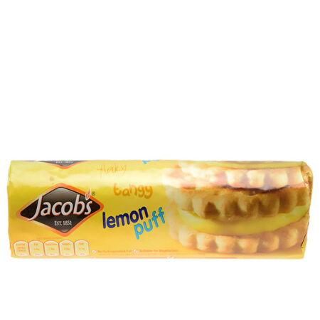 Biscuit Flaky Tangy Lemon Puff Jacobs 200 g.