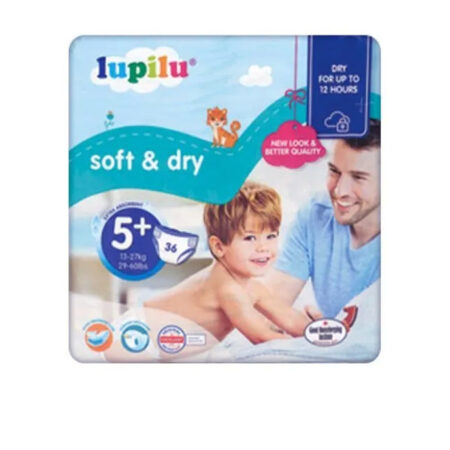 Nappies Soft/Dry N5+ Lupilu 36 pcs.