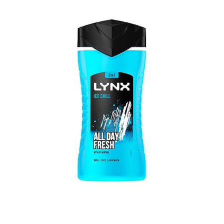 Shower Gel All Day Fresh Lynx 3 in 1 Ice Chill 225 ml.
