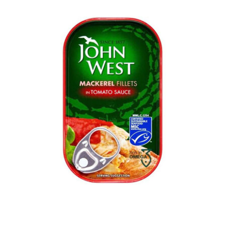Mackerel Fillets In Tomato Sauce John West 125 g.
