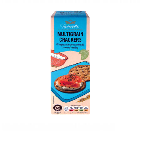 Crackers Multigrain Rivercote 170 g.