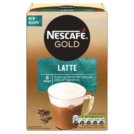 Coffee Nescafe Latte 8 Sachet