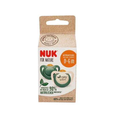 Nature Soother Nuk 0-6 m. 2 pcs.